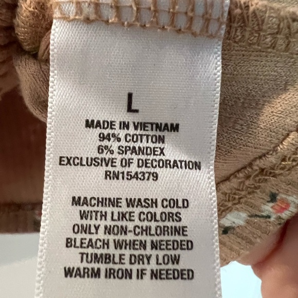 Aeropostale Lace Trim Top in‎ Brown - Picture 4 of 4